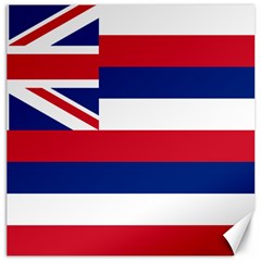 Flag Of Hawaii Canvas 12  X 12  by abbeyz71