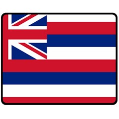 Flag Of Hawaii Fleece Blanket (medium)  by abbeyz71