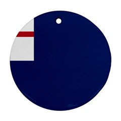 Blue Bunker Hill Flag Ornament (round) by abbeyz71