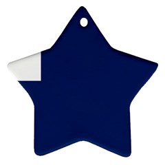 Blue Bunker Hill Flag Ornament (star) by abbeyz71