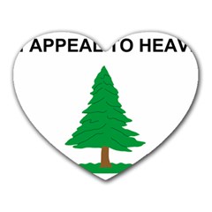 Appeal To Heaven Flag Heart Mousepads by abbeyz71