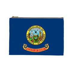 Flag Of Idaho Cosmetic Bag (large) by abbeyz71