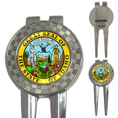 Seal Of Idaho 3-in-1 Golf Divots by abbeyz71