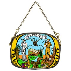 Seal Of Idaho Chain Purse (one Side)