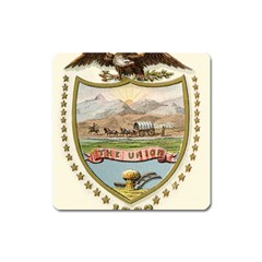 Historical Coat Of Arms Of Idaho Territory Square Magnet