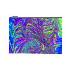 Abstractwithblue Cosmetic Bag (Large)