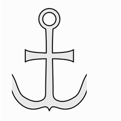 Anchored Cross Large Garden Flag (two Sides) by abbeyz71