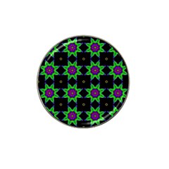 Seamless Wallpaper Pattern Hat Clip Ball Marker (4 Pack) by Pakrebo