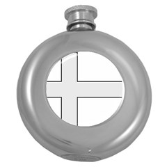 Cross Of St Philip Round Hip Flask (5 Oz)