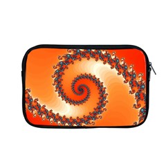 Fractal Rendering Spiral Twist Orange Apple Macbook Pro 13  Zipper Case