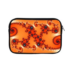 Fractal Rendering Spiral Curve Orange Apple Ipad Mini Zipper Cases by Pakrebo