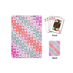 Springtemptation Playing Cards Single Design (mini) by designsbyamerianna