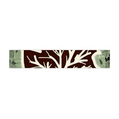 Drawing Autumn Leaves Season Flano Scarf (mini) by Pakrebo