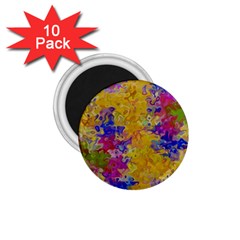 Marble Texture Abstract Abstraction 1 75  Magnets (10 Pack)  by Pakrebo