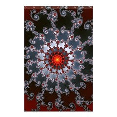 Fractal Rendering Spiral Helix Shower Curtain 48  X 72  (small)  by Pakrebo