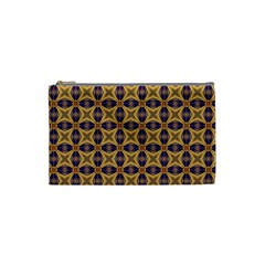 Seamless Wallpaper Pattern Ornament Vintage Cosmetic Bag (Small)