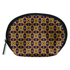 Seamless Wallpaper Pattern Ornament Vintage Accessory Pouch (Medium)