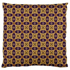 Seamless Wallpaper Pattern Ornament Vintage Large Flano Cushion Case (Two Sides)