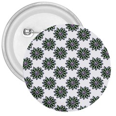 Graphic Pattern Flowers 3  Buttons by Pakrebo