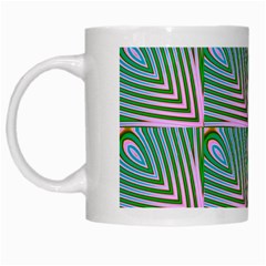 Seamless Pattern Ornament Design White Mugs by Pakrebo