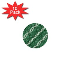 Batik Pattern Java Indonesia 1  Mini Buttons (10 Pack)  by Pakrebo