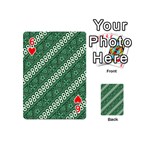 Batik Pattern Java Indonesia Playing Cards 54 Designs (Mini) Front - Heart6