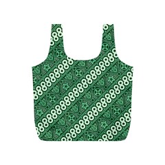 Batik Pattern Java Indonesia Full Print Recycle Bag (S)