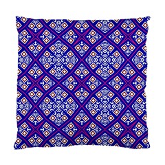 Symmetry Digital Art Pattern Blue Standard Cushion Case (One Side)