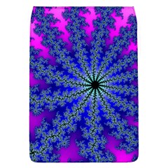 Fractal Abstract Background Digital Removable Flap Cover (l)