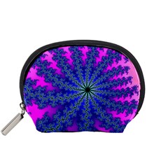 Fractal Abstract Background Digital Accessory Pouch (small)