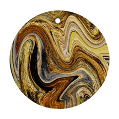 Abstract Acrylic Art Artwork Ornament (round)