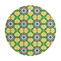 Seamless Wallpaper Digital Art Pattern Ornament (round)