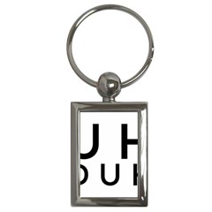 Uh Duh Key Chain (Rectangle)