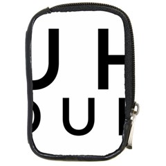 Uh Duh Compact Camera Leather Case by FattysMerch