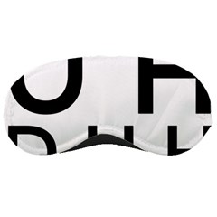 Uh Duh Sleeping Mask by FattysMerch