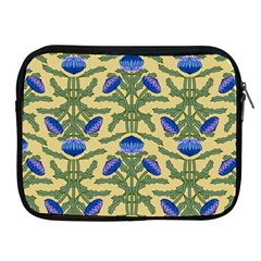 Pattern Thistle Structure Texture Apple Ipad 2/3/4 Zipper Cases by Pakrebo