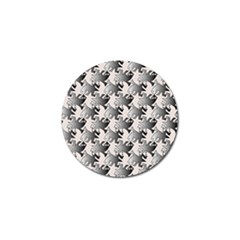 Seamless Tessellation Background Golf Ball Marker (4 pack)