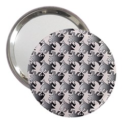 Seamless Tessellation Background 3  Handbag Mirrors