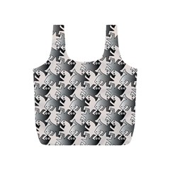 Seamless Tessellation Background Full Print Recycle Bag (S)