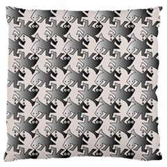 Seamless Tessellation Background Large Flano Cushion Case (Two Sides)