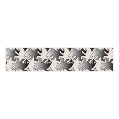 Seamless Tessellation Background Velvet Scrunchie