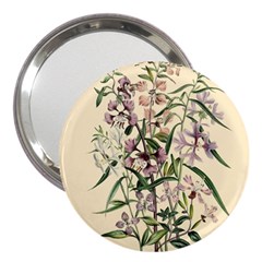 Botanical Print Antique Natural 3  Handbag Mirrors by Pakrebo