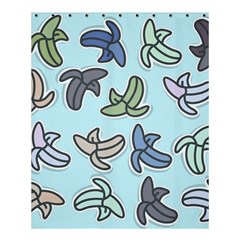 Bananas Repetition Repeat Pattern Shower Curtain 60  X 72  (medium)  by Pakrebo