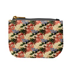 Flower Floral Decoration Pattern Mini Coin Purse by Pakrebo