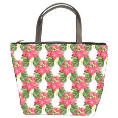 Floral Seamless Decorative Spring Bucket Bag by Pakrebo