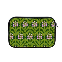 Pattern Nature Texture Heather Apple Macbook Pro 13  Zipper Case by Pakrebo