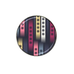 Non Seamless Pattern Background Hat Clip Ball Marker (4 Pack)