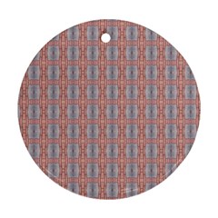 Pink Graphics Pattern Ornament Ornament (round)