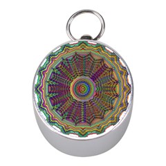 Mandala Decorative Ornamental Mini Silver Compasses by Pakrebo