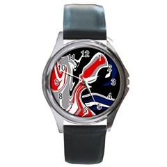 Againstthetide Round Metal Watch by designsbyamerianna